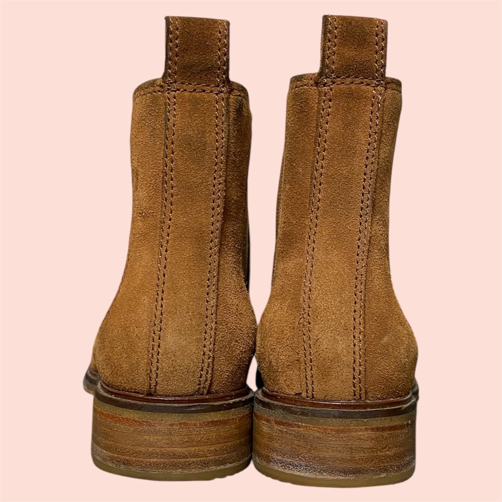 Clarks Suede Slip-On Chelsea Boot - Picture 4 of 8